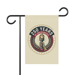 Independence Garden Flag – 250 Years Torch - Dipaliz - Banners