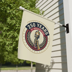 Independence Garden Flag – 250 Years Torch - Dipaliz - Banners