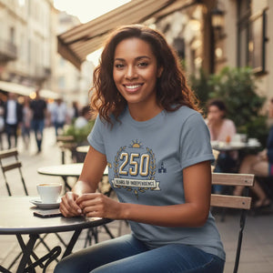 250 Years Anniversary Celebration Tee Cotton - Dipaliz - T-shirts - m