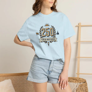 250 Years Anniversary Celebration Tee Cotton - Dipaliz - T-shirts - m