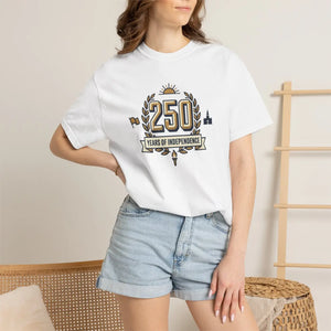 250 Years Anniversary Celebration Tee Cotton - Dipaliz - T-shirts - m