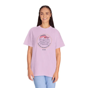 T-shirt - 250 Years Independence Usa Patriotic Anniversary Tee - Dipaliz