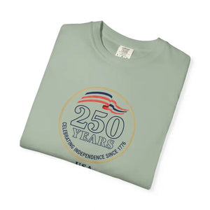 T-shirt - 250 Years Independence Usa Patriotic Anniversary Tee - Dipaliz