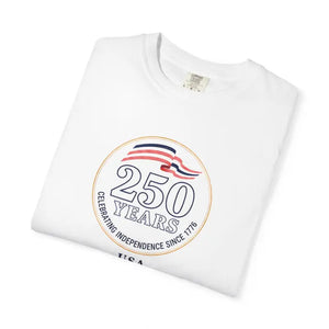 T-shirt - 250 Years Independence Usa Patriotic Anniversary Tee - Dipaliz