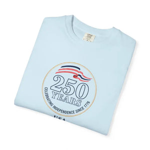 T-shirt - 250 Years Independence Usa Patriotic Anniversary Tee - Dipaliz