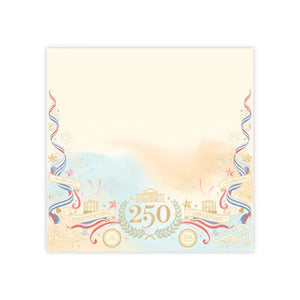 250th Anniversary Decorative Note Pads - Patriotic Sticky Notes - Dipaliz - Paper Products