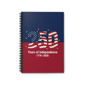 250th Anniversary Independence Spiral Notebook - Dipaliz - Journals