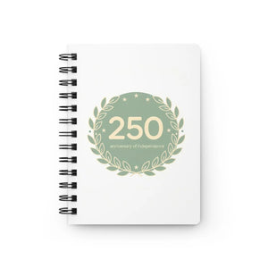 250th Anniversary Journal – Sage Spiral Notebook - Dipaliz - Journals