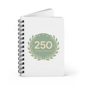 250th Anniversary Journal – Sage Spiral Notebook - Dipaliz - Journals