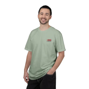 250th Anniversary Small Chest Logo Garment Dyed Tee - Dipaliz - T-shirts