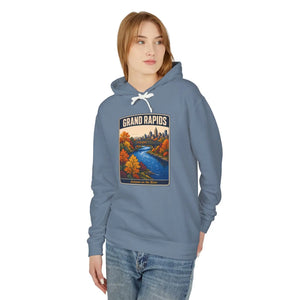 Grand rapids scenic lightweight hooded sweatshirt - hoodies
