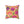 Floral Pansy Face Decorative Pillow — Cheerful Yellow Botanical Throw Pillow