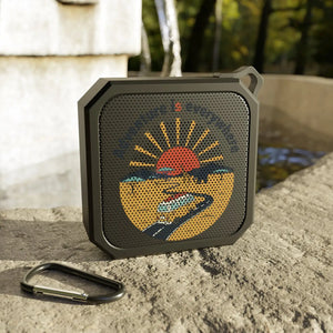 Outdoor bluetooth speaker – retro sunset adventure design - speakers