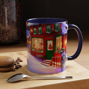 Christmas Winter, Accent Coffee Mug, 11oz