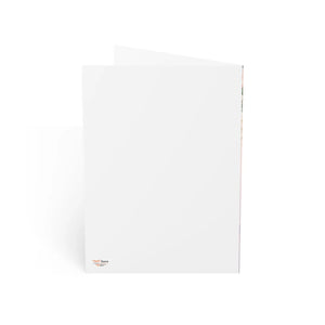 Happy diwali greeting card with diyas and floral design - cards