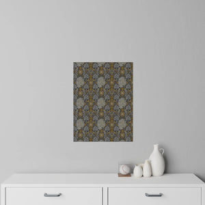 Fan and chevron geometry in the DipaliZ vintage deco pattern