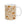 Glazed ceramic surface of the DipaliZ autumn wildflower coffee cup