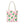 Tote Bag — Tropical Flamingo Palm Print Beach Tote
