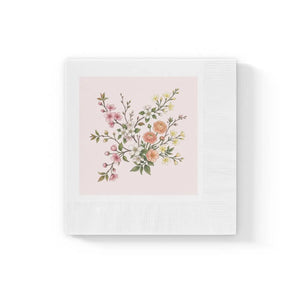 DipaliZ White Coined Napkins Three Ply Party Paper