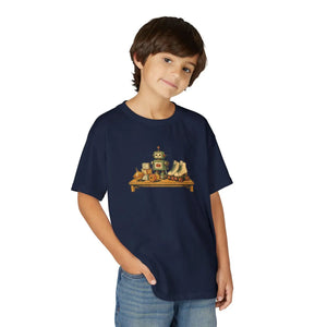Cute robot workshop youth t-shirt - t-shirts