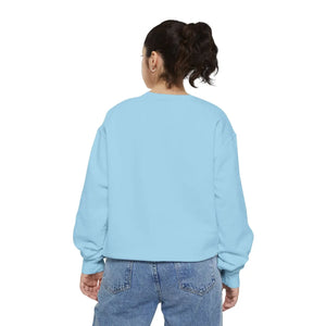 Original DipaliZ autumn lettering reproduced on a crew sweatshirt