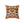 Geometric Afrohemian Tribal Throw Pillow — Rust & Mustard Aztec Pattern