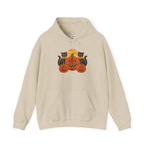 Halloween pumpkin trio hoodie - hoodies