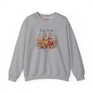 DipaliZ duck sweatshirt in Sand, White and Sport Grey