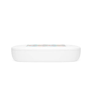 Pastel floral uv phone sanitizer & wireless charging pad - chargers