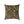 Vintage Black and Gold Paisley Pillow