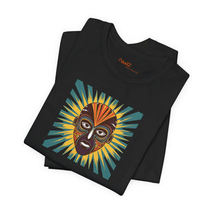 A painted face, Unisex Jersey Short Sleeve Tee