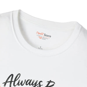 Bee Graphic T-Shirt — "Always Be Cool" Floral Honeybee Tee