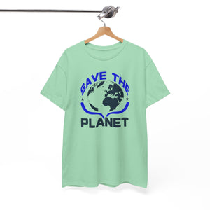 Save the planet, Earth Day, Unisex Heavy Cotton Tee