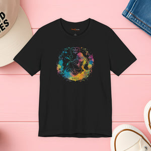 Virgo Zodiac sign, Unisex Jersey Short Sleeve Tee