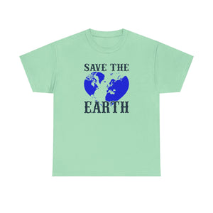 Save the earth, Earth Day, Unisex Heavy Cotton Tee