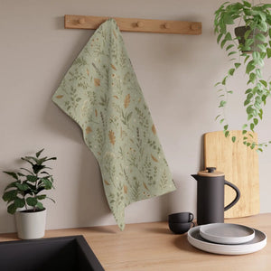 Vertical stem arrangement suiting the long DipaliZ tea towel format