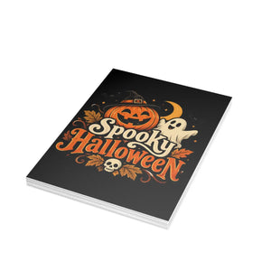 Spooky halloween greeting card - cards