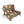 Cozy Cabin Patchwork Woven Blanket — Rustic Lodge Throw for Living Room & Cabin Decor