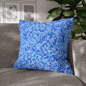 Blue Watercolor Dot Cushion Covers - Ocean Inspired Decor - Dipaliz - Home