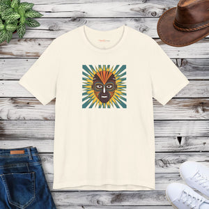 A painted face, Unisex Jersey Short Sleeve Tee