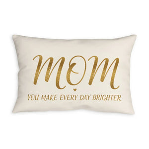 DipaliZ gift pillow for mom, printed to order in five listed sizes