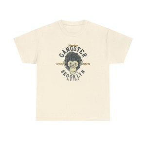 Gangster Brooklyn monkey, Unisex Heavy Cotton Tee