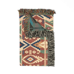 Lap-size geometric southwestern throw from DipaliZ, 52 by 37 inches