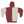 Holiday Split-Panel Hoodie — Burgundy & Cream Evergreen Pattern