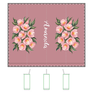 Pink floral Maker Sip Tumbler,  20oz