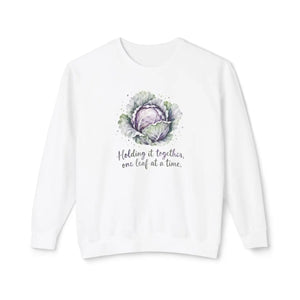 Holding it together encouragement crewneck sweatshirt - sweatshirts