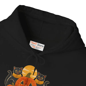 Halloween pumpkin trio hoodie - hoodies