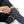 Blue Hanukkah Menorah Pattern Socks