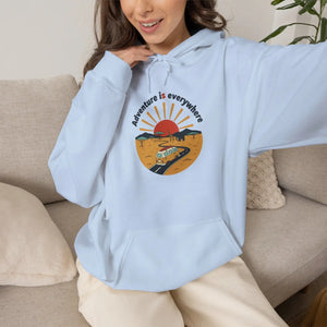 Adventure is everywhere hiking nature hoodie - hoodies