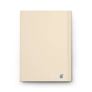 Personalized name floral hardcover journal - journals